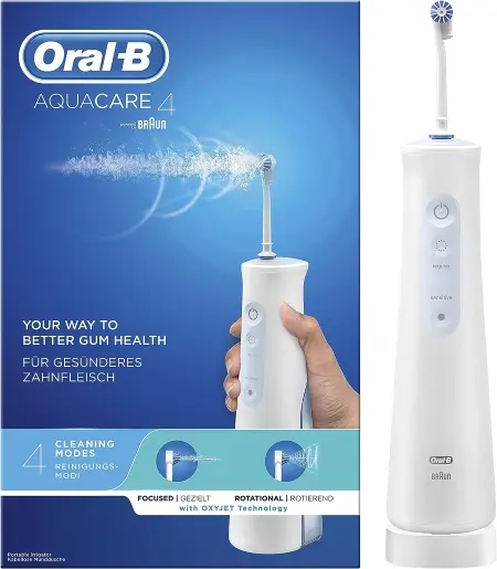 Irrigador dental Oral-B Aquacare 4