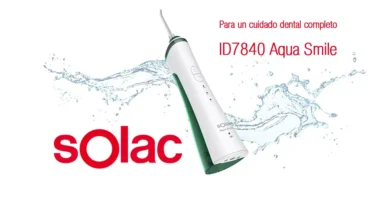 Irrigador Dental Solac ID7840 Solac Aqua Smile Munddusche: Ideal para brackets y encías