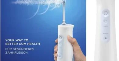 Irrigador Braun Oral B Aquacare 4 con Tecnología Oxyjet